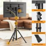 Adjustable Tripod TV Stand for 23-75 Inch TVs