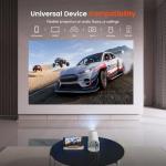 WISHOLY Mini Projector with WiFi and Bluetooth