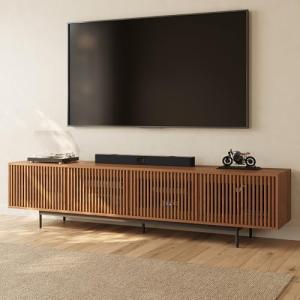 Mid-Century Modern 94.49" TV Stand with Storage