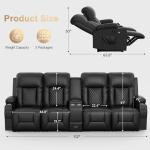 DG PEAFOWL 4-Seat Recliner Sofa with USB Ports
