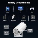 Portable 1080P Mini Projector with Carrying Case