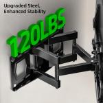 Full Motion TV Wall Mount for 42-82 Inch TVs
