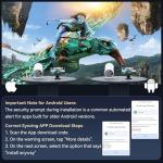 Portable 1080P Mini Projector with Carrying Case