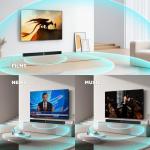 MZEIBO 80W Bluetooth Sound Bar for Home Theater