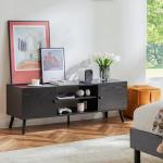 Modern Mid Century TV Stand for 55-60 Inch TVs