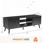 Modern Mid Century TV Stand for 55-60 Inch TVs