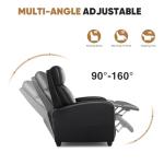 DUMOS Massage Recliner Chair for Home Theater