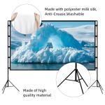 TOWOND 100-inch Portable Projector Screen with Stand