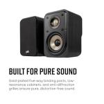 Polk ES10 Surround Sound Speakers - Hi-Res Audio