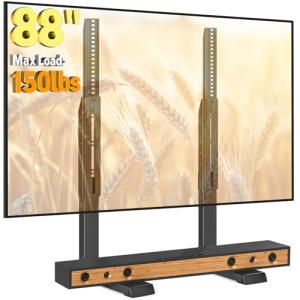 Adjustable Universal Table Top TV Stand for 35-88 Inch TVs