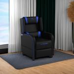 VITESSE Racing Style Gaming Recliner Chair, Blue