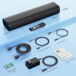 MZEIBO 50W Bluetooth Sound Bar for Home Theater