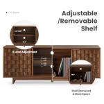 Colamy Mid-Century Modern TV Stand with Storage