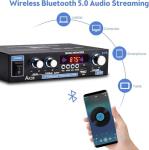 Daakro AK35 Bluetooth Home Audio Amplifier, 200W