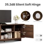 Colamy Mid-Century Modern TV Stand with Storage