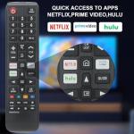 Universal Remote for Samsung TV with Hotkeys