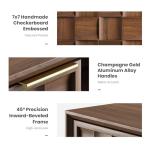 Colamy Mid-Century Modern TV Stand with Storage