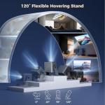 GooDee Smart WiFi Bluetooth Portable Video Projector