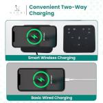 Naomi Home Chicago Motion Loveseat with LED Lights