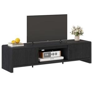 Mid Century Modern TV Stand for 75 Inch TVs