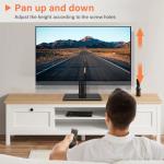 KKTONER Adjustable Table Top TV Stand for 27-65" TVs