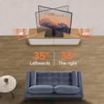 KKTONER Adjustable Table Top TV Stand for 27-65" TVs