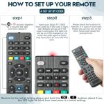 Universal Remote for LED Smart TVs - 1 Pack