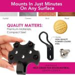 HangSmart TV Wall Mount - No Stud, Easy Install