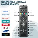 Universal Remote for LED Smart TVs - 1 Pack