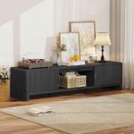 Mid Century Modern TV Stand for 75 Inch TVs