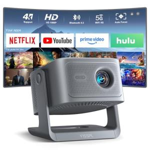 Smart 4K Projector with WiFi and Bluetooth
