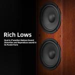 Elimavi Tower Speakers with 1" Tweeter and 6.5" Woofer