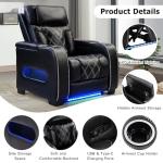 CANMOV Electric Recliner Chair with USB Ports