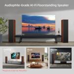 Elimavi Tower Speakers with 1" Tweeter and 6.5" Woofer