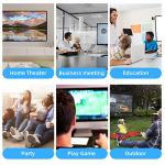 HUANYINGBJB 4K Double-Sided Foldable Projector Screen