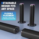 100W Sound Bar with RGB Lights and Bluetooth