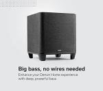 Denon Home Subwoofer with Deep Bass and Streaming