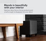 Denon Home Subwoofer with Deep Bass and Streaming