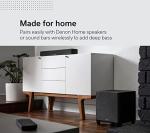 Denon Home Subwoofer with Deep Bass and Streaming