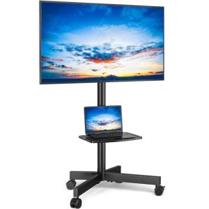 Rfiver Rolling TV Stand for 23-60 Inch TVs
