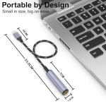 USB-C to 1/4 Inch Headphone Adapter, 1FT