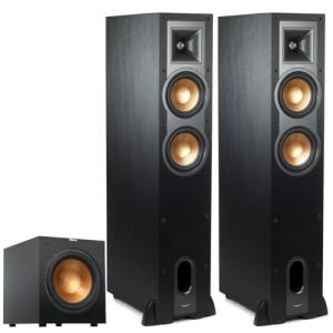 Klipsch Dolby Atmos Floorstanding Speakers and Subwoofer Bundle
