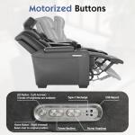 VanAcc Power Reclining Loveseat with USB Charging