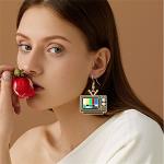 Vintage TV Dangle Earrings - Fun Retro Jewelry