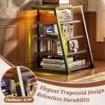 Armocity 5-Tier AV Media Stand with LED Lights