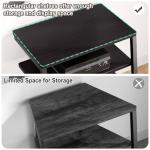 Armocity 5-Tier AV Media Stand with LED Lights