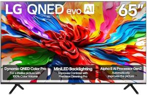 LG QNED EVO 65" 4K Mini LED Smart TV
