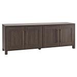 Henn&Hart Rectangular TV Stand for 80" TVs