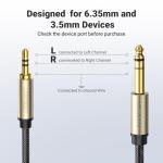 UGREEN 6.35mm to 3.5mm Audio Cable - 5M