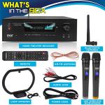 Pyle 1000W Bluetooth Home Theater Karaoke Receiver